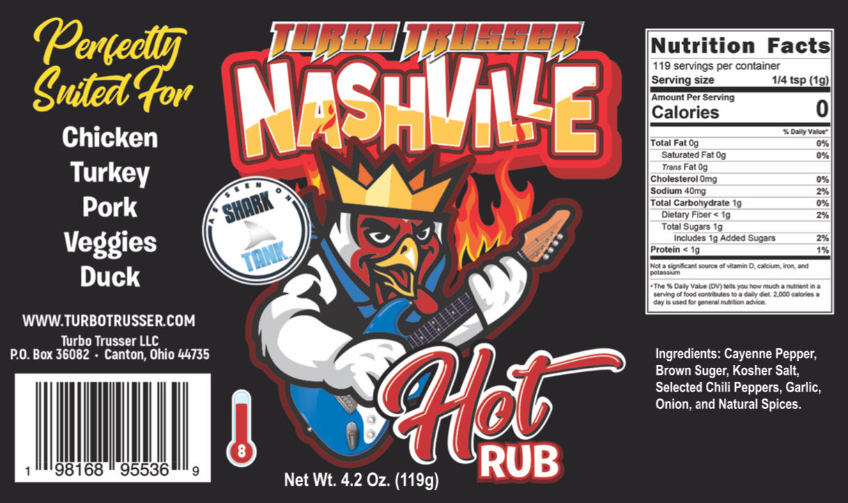 Turbo Trusser - Nashville Hot Rub