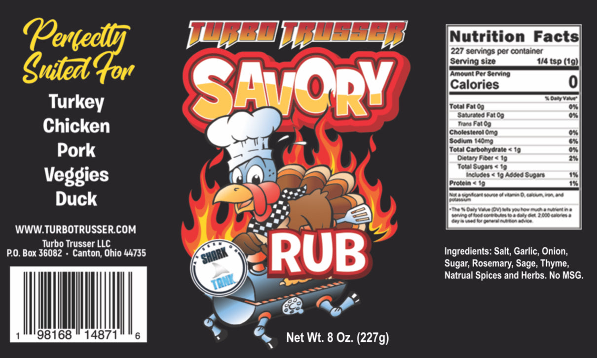 Turbo Trusser Savory Rub