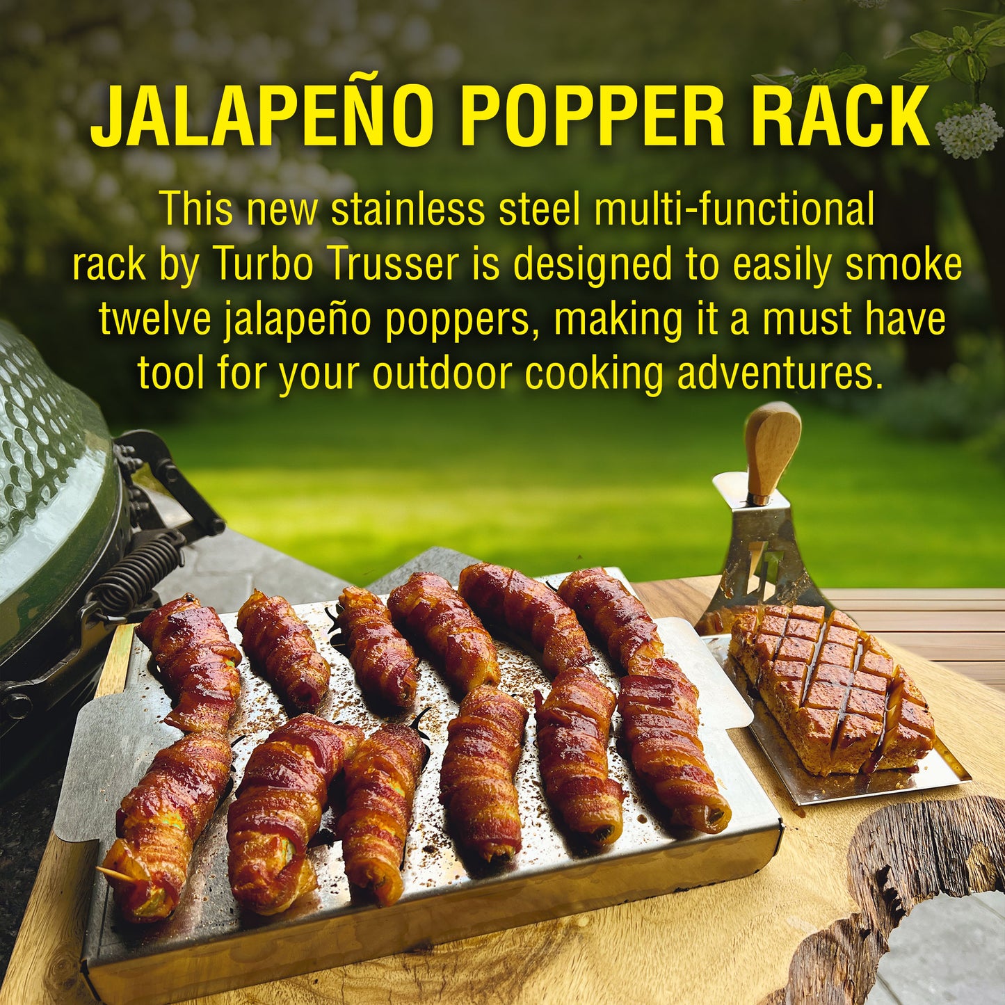 Jalapeño Popper & Skewer Rack