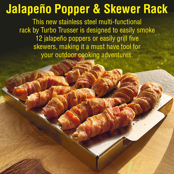 Jalapeño Popper & Skewer Rack